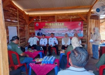 Dinas PMDT Lampung Utara Berikan Pembinaan Pada BUMDes Jaya Mandiri