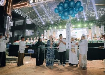 Wagub Jihan Hadiri Peresmian Gedung Ibnu Sina Pondok Pesantren Wali Songo di Lampung Tengah