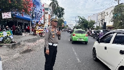 Aksi di DPRD Lampung, Satlantas Alihkan Arus Lalu Lintas dan Imbau Warga Tunda Perjalanan