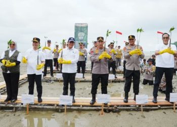 Tanam Mangrove di Kalbar, Kapolri: Jaga Lingkungan untuk Masa Depan Anak-Cucu Kita