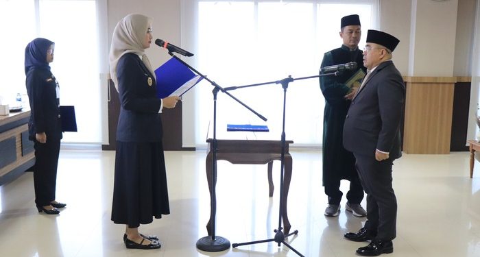 Wagub Jihan Lantik dr. Imam Ghozali sebagai Direktur RSUD Dr. H. Abdul Moeloek