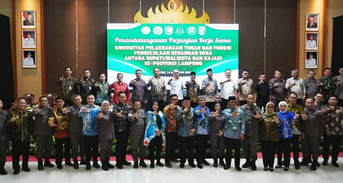 Lampung Terapkan Early Warning System untuk Tata Kelola Dana Desa