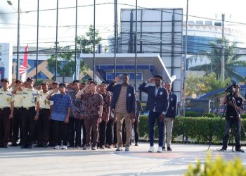 Dari Chad, Nigeria, hingga Madagaskar! Mahasiswa Internasional Meriahkan Upacara HUT RI ke-80 di Darmajaya