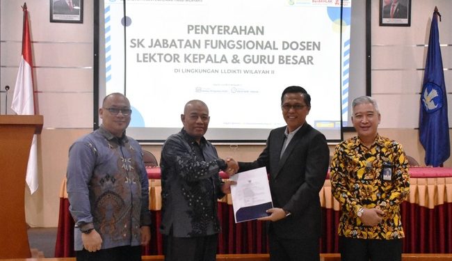 Membanggakan! Dosen Fakultas Ilmu Komputer Darmajaya Sandang Gelar Guru Besar