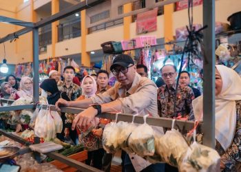 Tinjau Pasar Natar, Gubernur Mirza Temukan Harga Minyak Goreng Lebih Tinggi dari HET