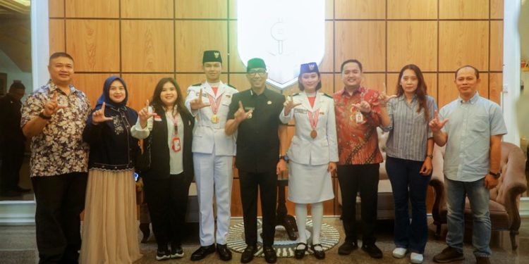 Dua Paskibraka Nasional 2025 Asal Lampung Harumkan Nama Daerah di Istana Merdeka