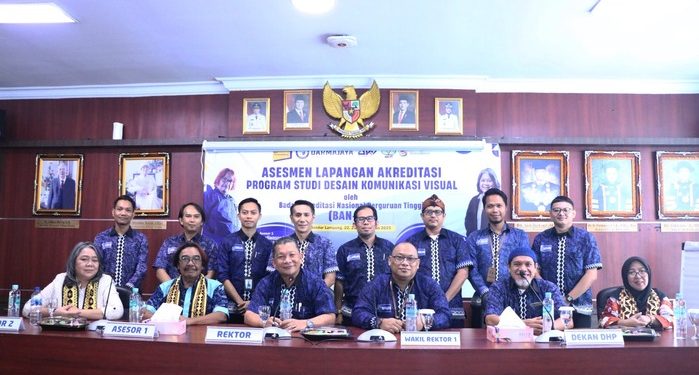 Asesmen Lapangan BAN-PT: Darmajaya Mantapkan Komitmen Jadi Kampus Pencetak Talenta Kreatif Unggulan