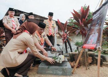 Ziarah dan Penetapan Almarhum H. Mursyid Arsyad sebagai Tokoh Gerakan Pramuka Lampung