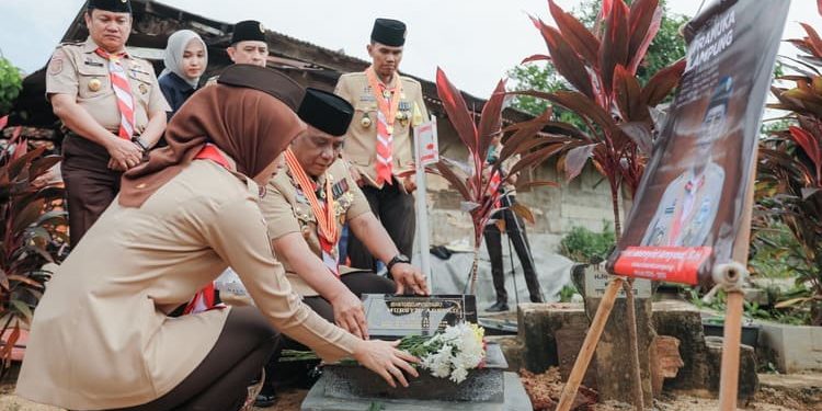 Ziarah dan Penetapan Almarhum H. Mursyid Arsyad sebagai Tokoh Gerakan Pramuka Lampung