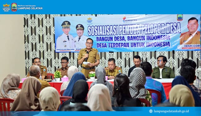 Pemkab Lampung Selatan Cetak Pemuda Pelopor Desa, Dorong Anak Muda Jadi Agen Perubahan