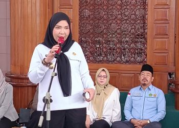 Walikota Eva Dwiana Lepas 1.500 Jemaah Haji Bandar Lampung Menuju Tanah Suci