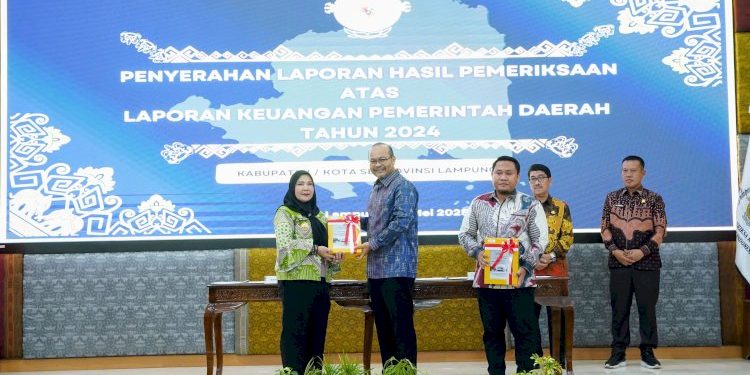 Pemkot Bandar Lampung Kembali Raih Opini WTP dari BPK