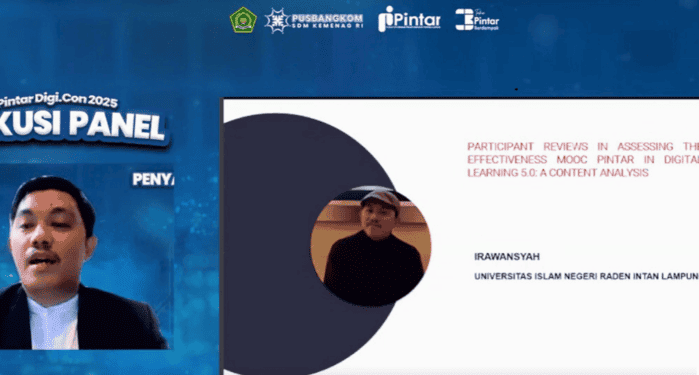 Dosen UIN RIL Terpilih Jadi Presenter di Konferensi Digital Pintar 2025
