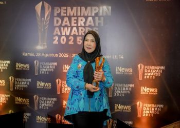 Walikota Hj. Eva Dwiana Raih Pimpinan Daerah Awards 2025