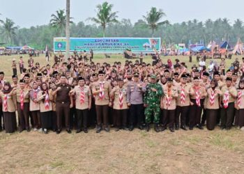 Bupati Egi Hadiri Apel Besar Pramuka ke-64 Tingkat Kwarcab