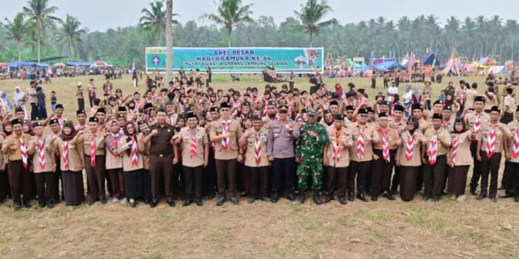 Bupati Egi Hadiri Apel Besar Pramuka ke-64 Tingkat Kwarcab