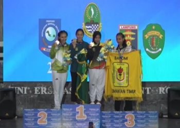 Mahasiswi IIB Darmajaya Sumbang Medali untuk Lampung di Pomnas XIX Jawa Tengah