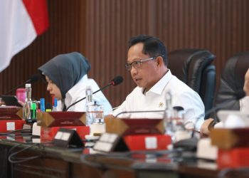 Mendagri Tito Apresiasi atas Keberhasilan Pemprov Lampung dalam Mewujudkan Demo yang Damai, Aman dan Kondusif