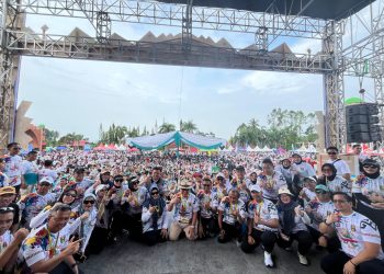 Sukses! Puluhan Ribu Warga Meriahkan Tanggamus Color Run 2025
