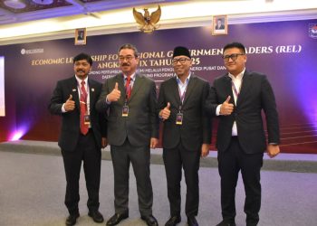 Gubernur Rahmat Mirzani Menghadiri Acara Economic Leadership for Regional Government Leaders (REL) 2025