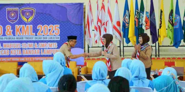 Buka KMD Pramuka, Hj. Eka Afriana, S.Pd: Bentuk Karakter Kepemimpinan dan Keterampilan