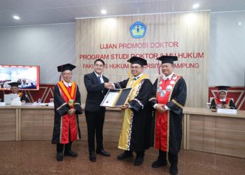 Adhitya Rizky Prabowo Raih Gelar Doktor dengan Disertasi Validitas SKMHT dan APHT