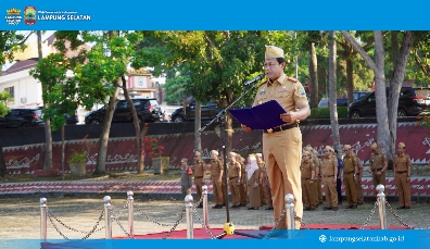 Apel Mingguan: ASN Lampung Selatan Diminta Jadi “Peneduh” di Tengah Dinamika Bangsa