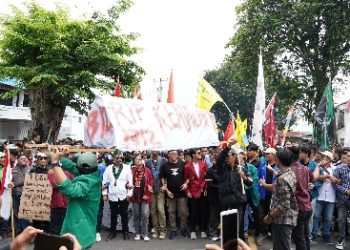 Aksi Damai Unjuk Rasa Mahasiswa di Lampung Jadi Contoh Kedewasaan Berdemokrasi
