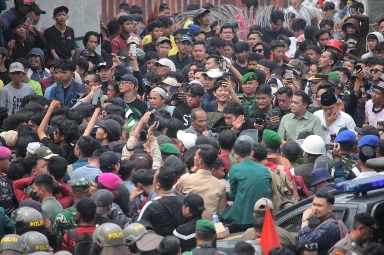 Aksi Damai Ribuan Massa di Lampung Tunjukkan Soliditas Demokrasi