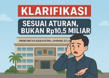 Tak Benar Rp10,5 Miliar, Pemkab Lampung Selatan Klarifikasi Soal Anggaran BPO Bupati