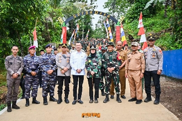 Bupati Nanda Tutup Karya Bakti TNI 2025, Hasilkan Sejumlah Infrastruktur Penting di Desa Trimulyo