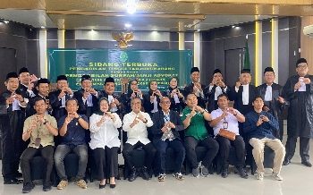 14 Advokat Persadin Diambil Sumpahnya di Pengadilan Tinggi Tanjung Karang
