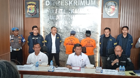 Setelah Periksa 7 Saksi, Polda Lampung Tetapkan W dan F jadi Tersangka Dugaan Pemerasan