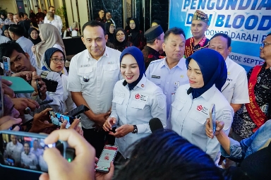 Purnama Wulan Sari Ajak Masyarakat Lampung Tebarkan Kebaikan Lewat Donor Darah