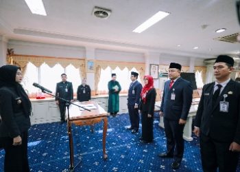 Pemprov Lampung Lantik 4 Pejabat Baru untuk Perkuat Birokrasi
