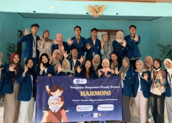 HMJ Sosiologi Unila Gelar Harmoni 2025, Tebar Kebahagiaan di Panti Tresna Werdha