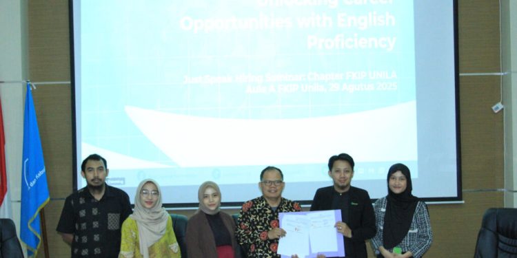 FKIP dan Just Speak Indonesia Gelar Hiring Chapter untuk Mahasiswa S-1 dan S-2 Pendidikan Bahasa Inggris