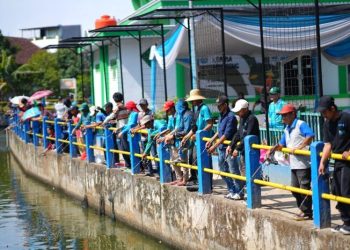 Rayakan Dies Natalis ke-60, Unila Adakan Lomba Memancing
