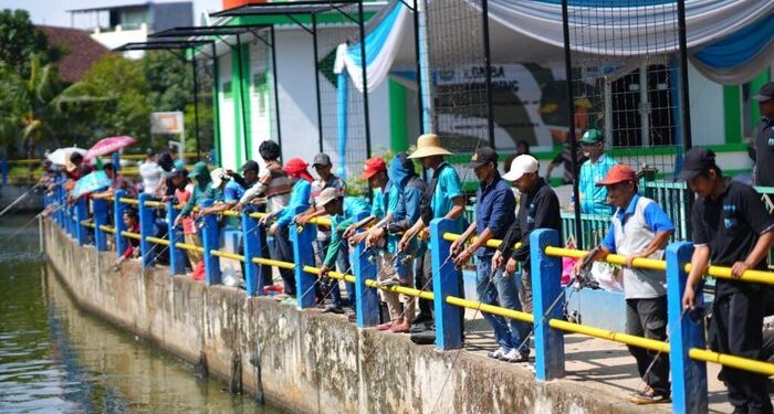 Rayakan Dies Natalis ke-60, Unila Adakan Lomba Memancing