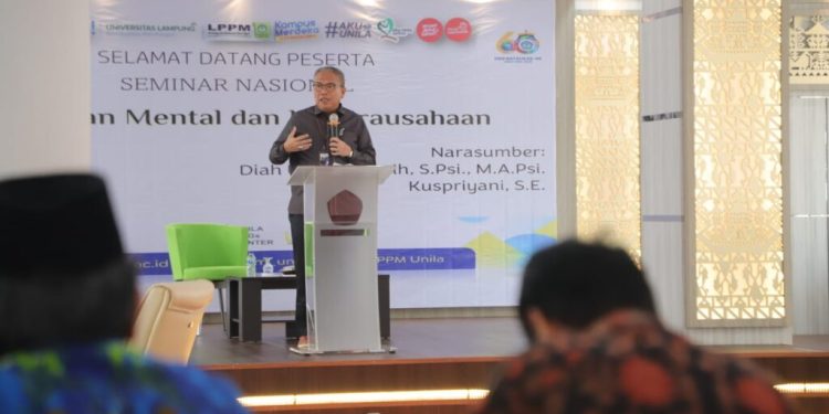 Semnas HUT ke-7 IKPA Unila, Angkat Tema Kesehatan Mental dan Kewirausahaan