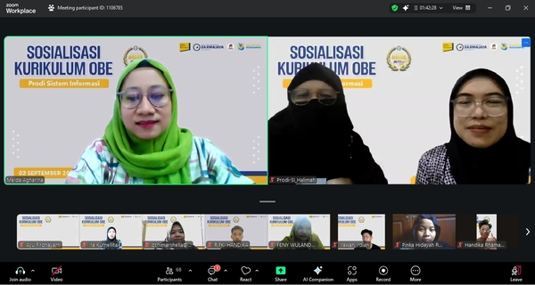 Prodi Sistem Informasi Darmajaya Sosialisasi Kurikulum OBE: Mahasiswa Disiapkan Jadi Talenta Digital Berdaya Saing Global