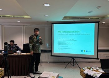 Peneliti Tim HARVEST Unila Presentasikan Studi Petani Organik di Konferensi Internasional Orgatrop UGM