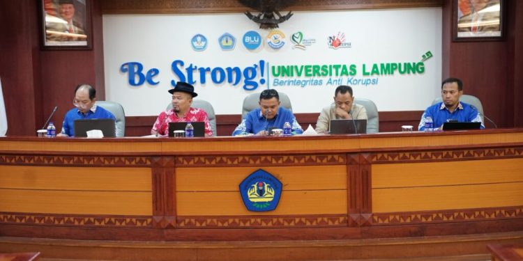 Unila Gelar Rakor Implementasi Permendiktisaintek 39 Tahun 2025