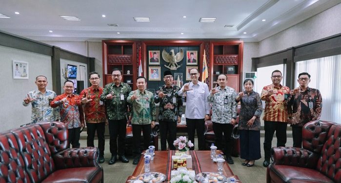 Kunjungan Kepala BSK Kemenkum, Bahas Penguatan Layanan Hukum dan Kekayaan Intelektual