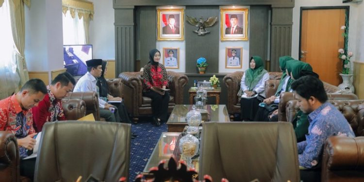 Kunjungan LKK PWNU Lampung, Bahas Penguatan Ketahanan Keluarga sebagai Fondasi Pembangunan Daerah