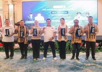 Wagub Jihan Hadiri Pelantikan Pengurus IKA Untirta Wilayah Lampung Periode 2025-2030
