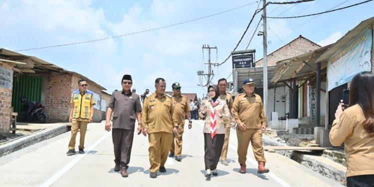 Peningkatan Dua Ruas Infrastruktur Jalan di Pesawaran: Jalan Mulus, Ekonomi Warga Meningkat