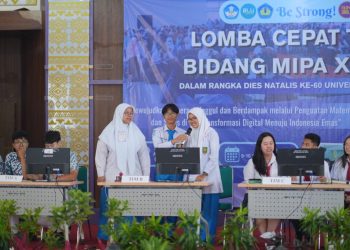 Unila Gelar LCT MIPA ke-38, Meriahkan Dies Natalis ke-60
