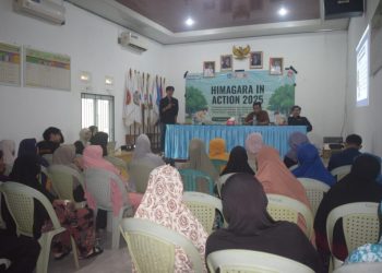 Aksi Kolaboratif Himagara Unila in Action di Desa Pascabencana