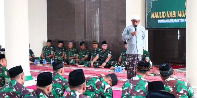 Kodim 0410/KBL Gelar Peringatan Maulid Nabi Muhammad SAW 1447 Hijriah